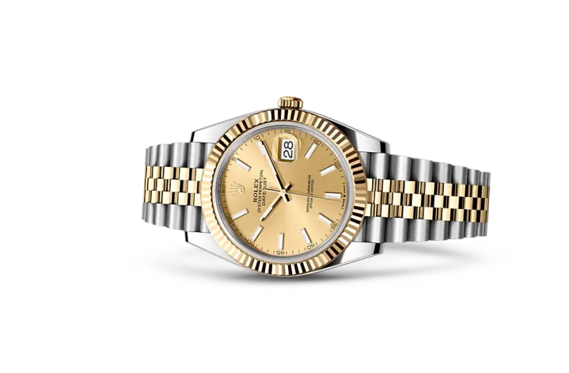 DATEJUST 41 Oyster, 41 mm, Oystersteel and yellow gold, M126333-0010