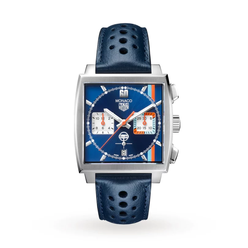 TAG HEUER Monaco Gulf Special Edition 39mm Mens Watch CBL2115.FC6494