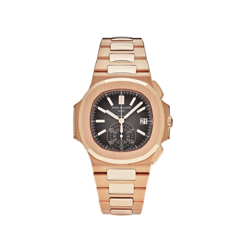 Patek Philippe Nautilus Chronograph Date Rose Gold Tiffany & Co. Dial 5980/1R-001