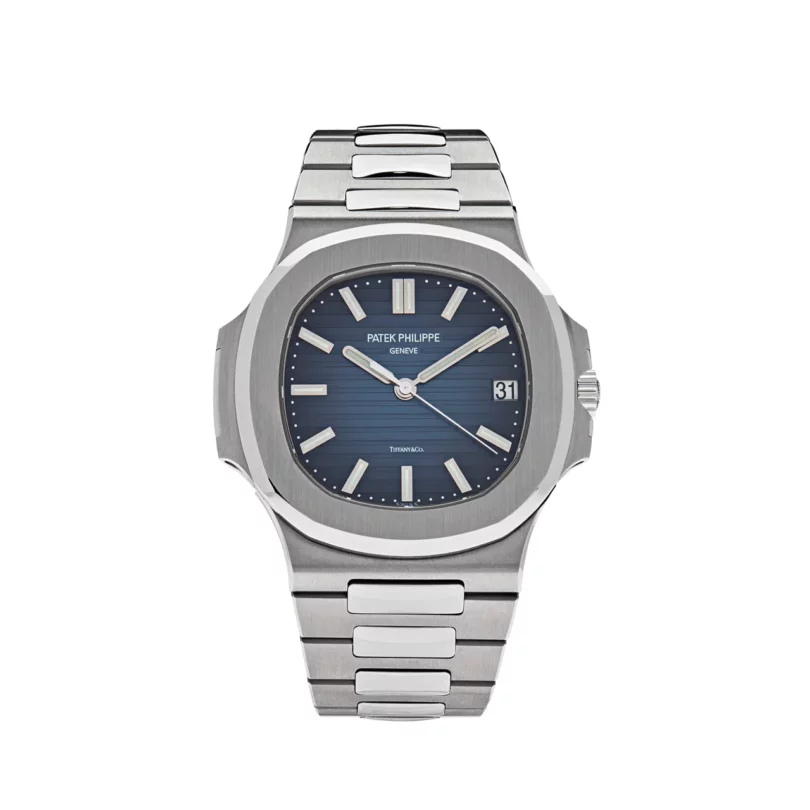 Patek Philippe Nautilus Stainless Steel Blue Tiffany & Co.